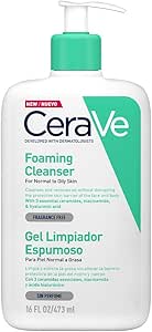 [3337875597357] CeraVe Gel Limpiador Espumoso con Ceramidas y Niacinamida – Piel Mixta a Grasa – 473 ml